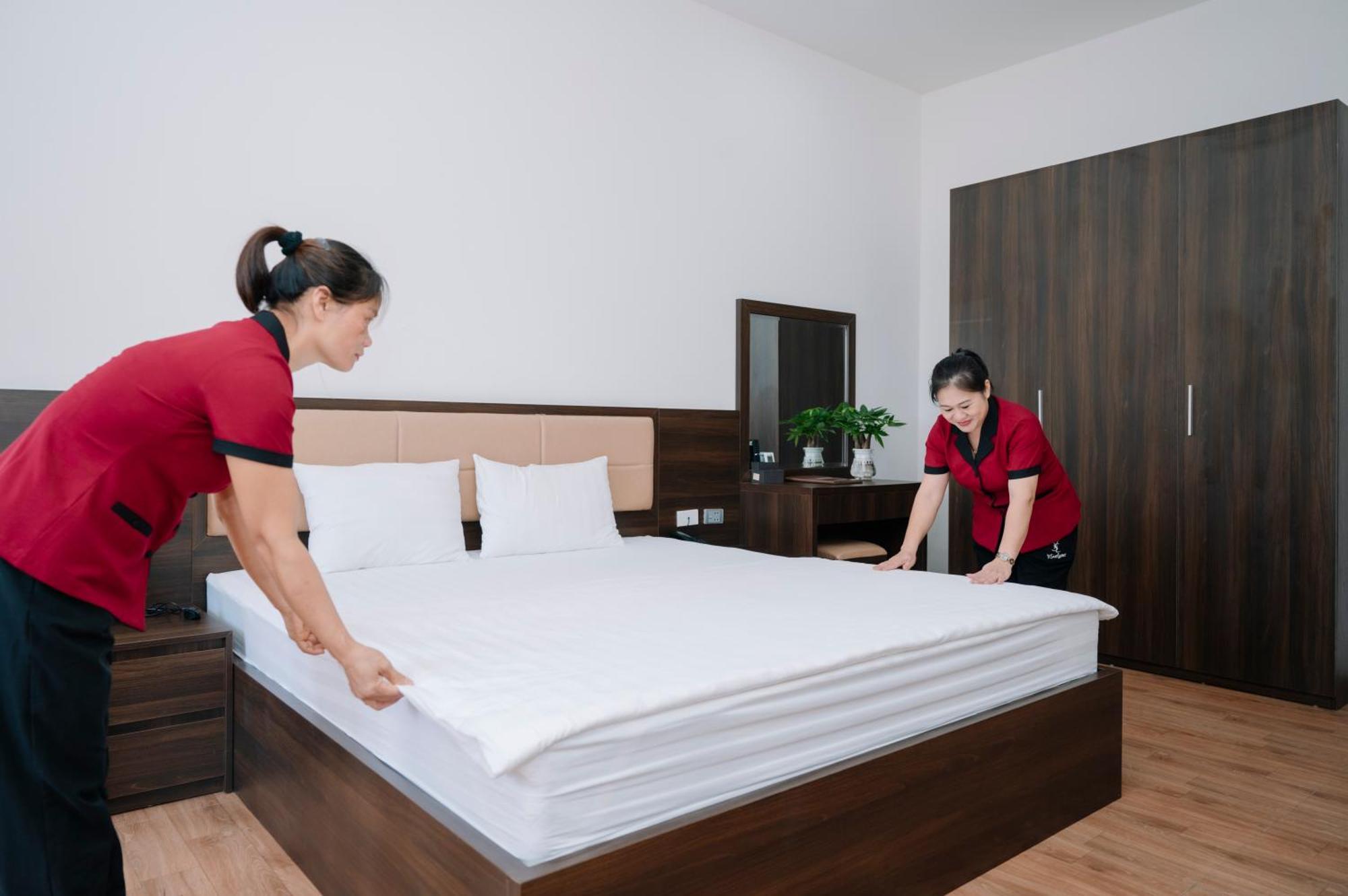 Khach San Det Hotel Nam Dinh Exterior photo